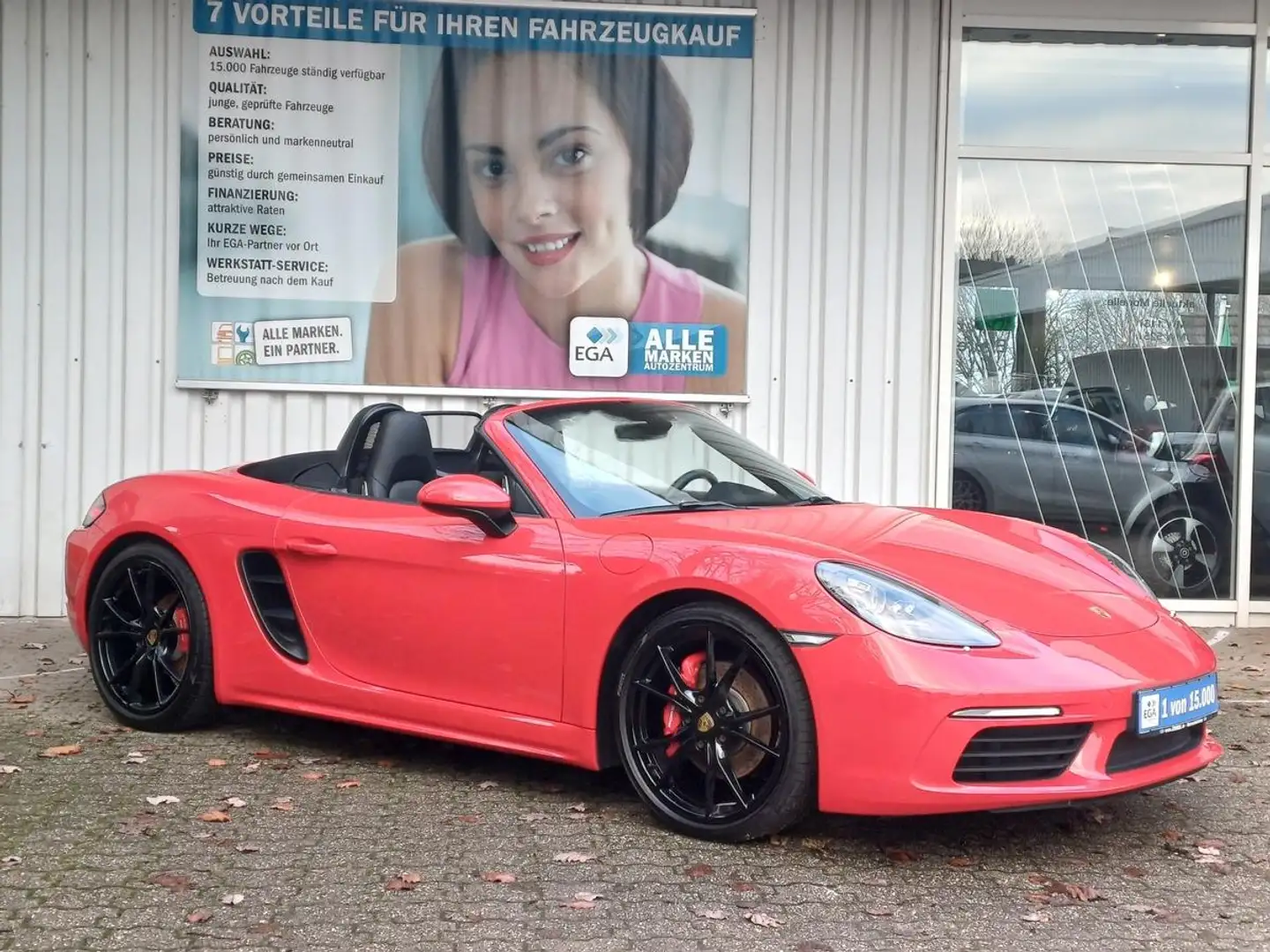 Porsche Boxster 718 Boxster S PDK*20 Zoll*BOSE*Sportausp*PASM*LEDE Rouge - 1