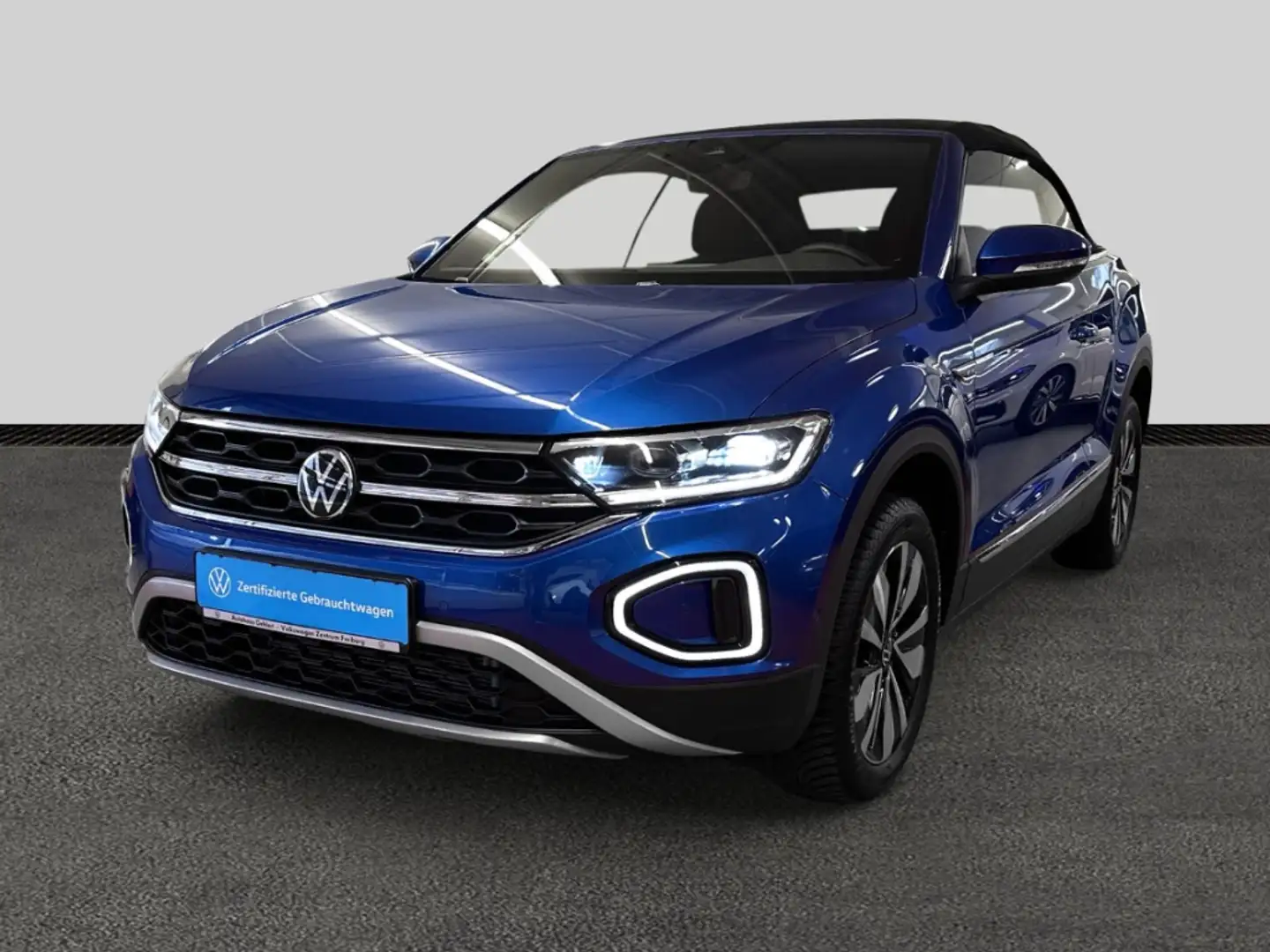 Volkswagen T-Roc Cabriolet Move 1.0 TSI AHK ACC Navi LED Blau - 2