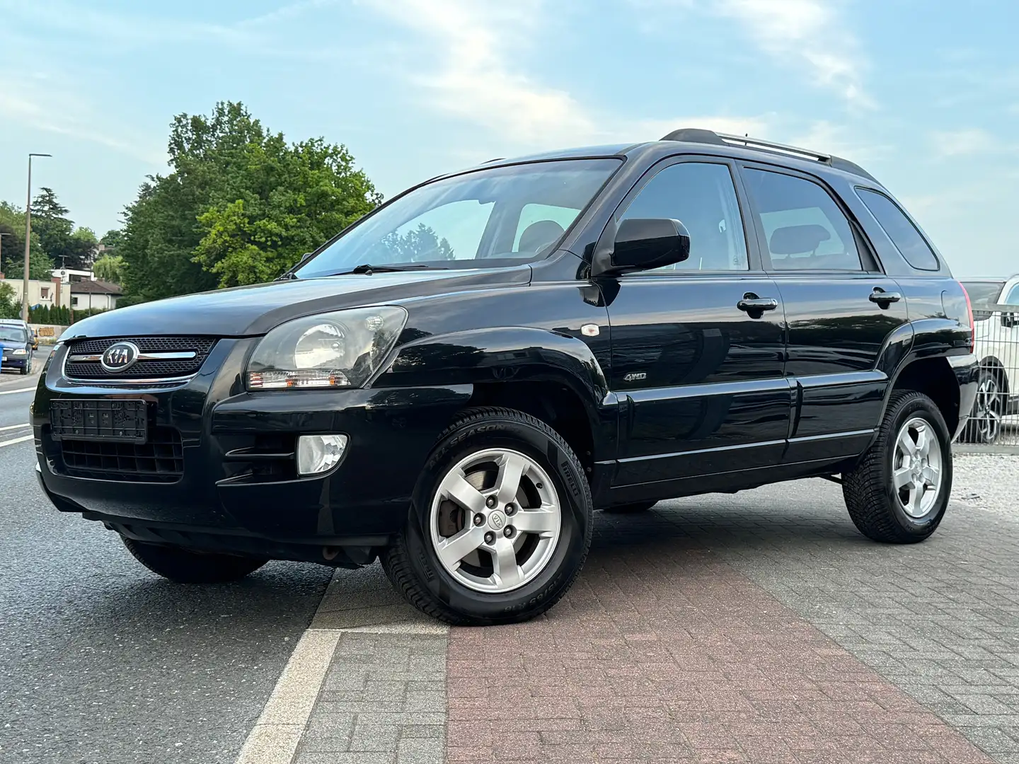 Kia Sportage Champ 4x4 Klima Motor&Getriebe TOP Zahnriemen Neu Schwarz - 1