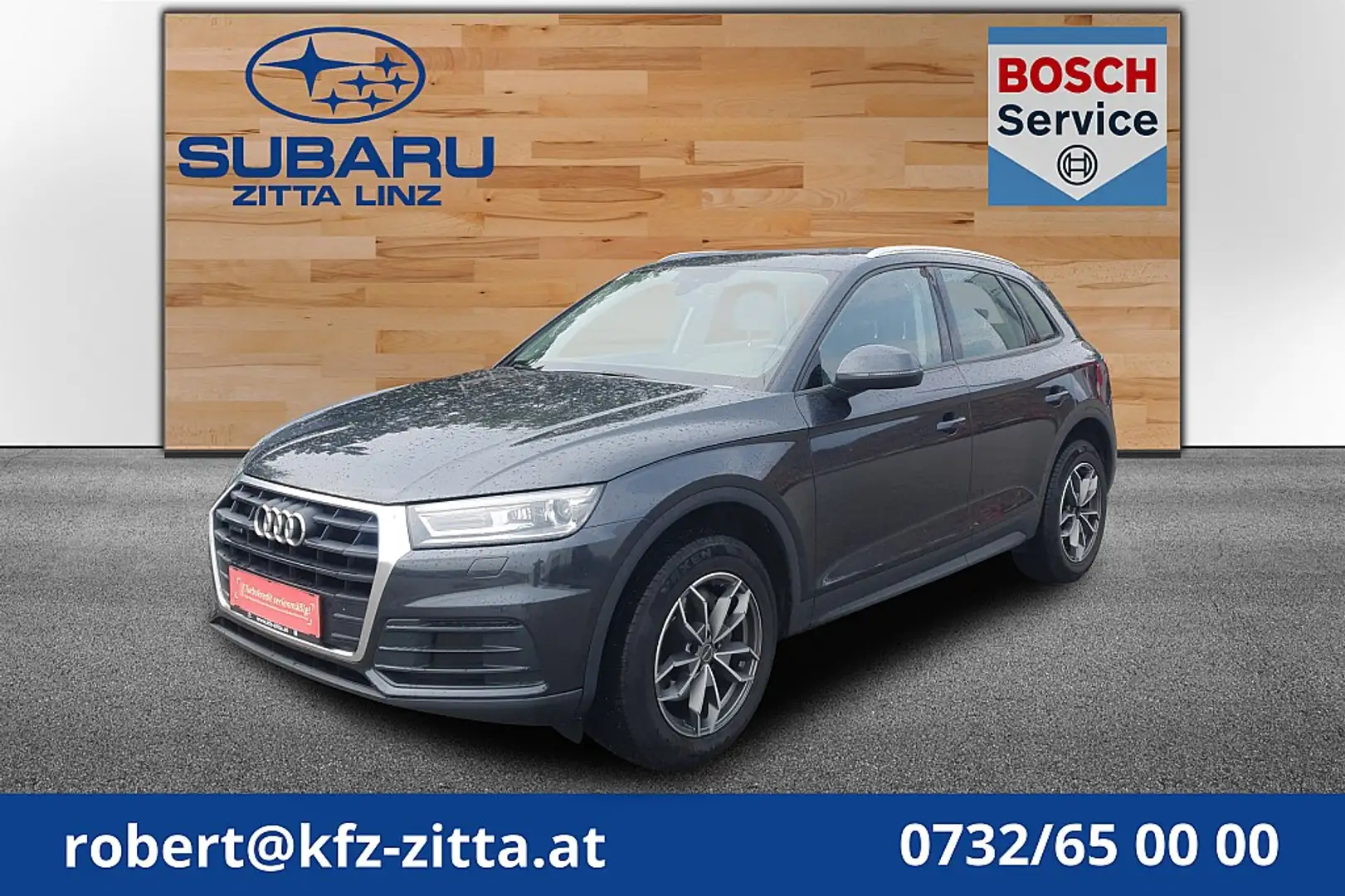 Audi Q5 40 TDI quattro design S-tronic Gris - 1
