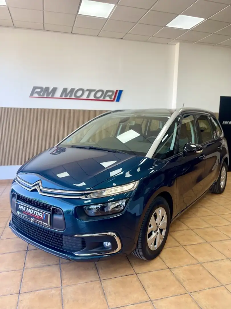Citroen C4 Grand Spacetourer 1.5BlueHDI S&S Feel 130 Azul - 1