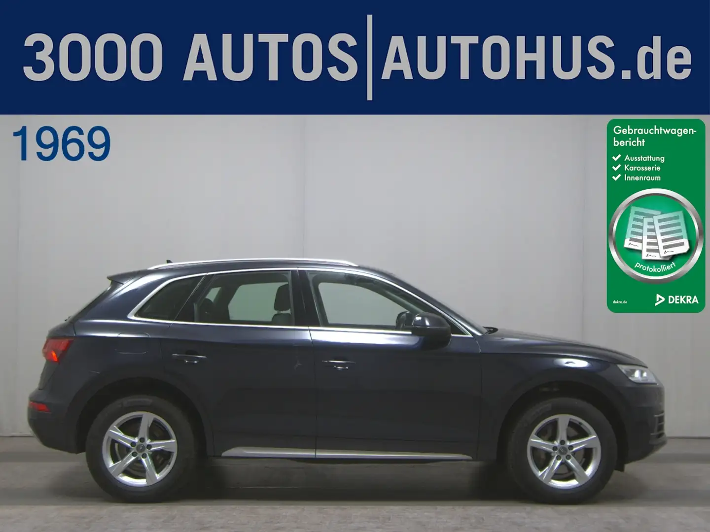Audi Q5 2.0 TDI Qu. sport Navi+ virtual LED RfK Bleu - 1
