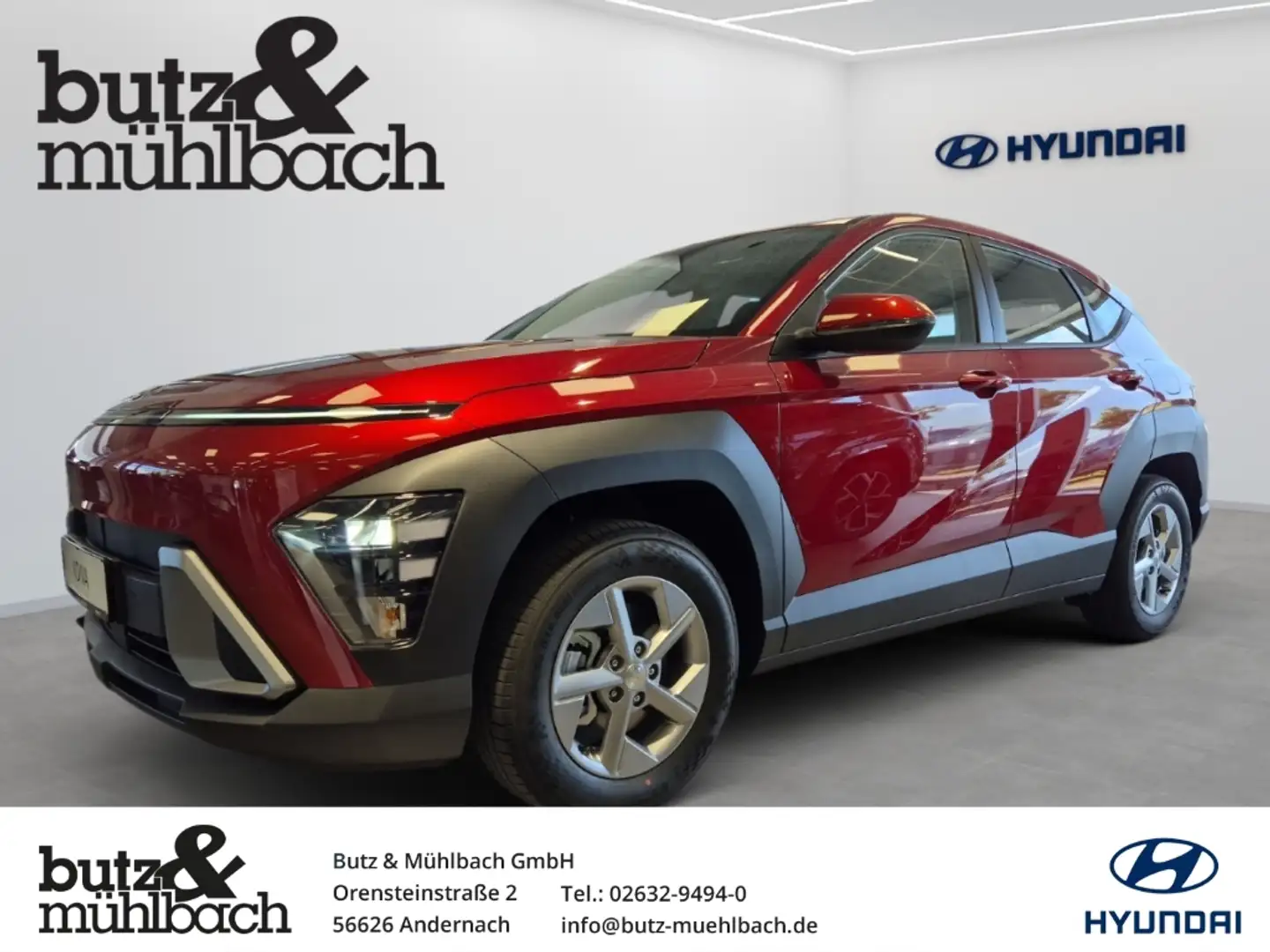 Hyundai KONA Select Hybrid 2WD 1.6 T-GDI EU6d Rot - 1
