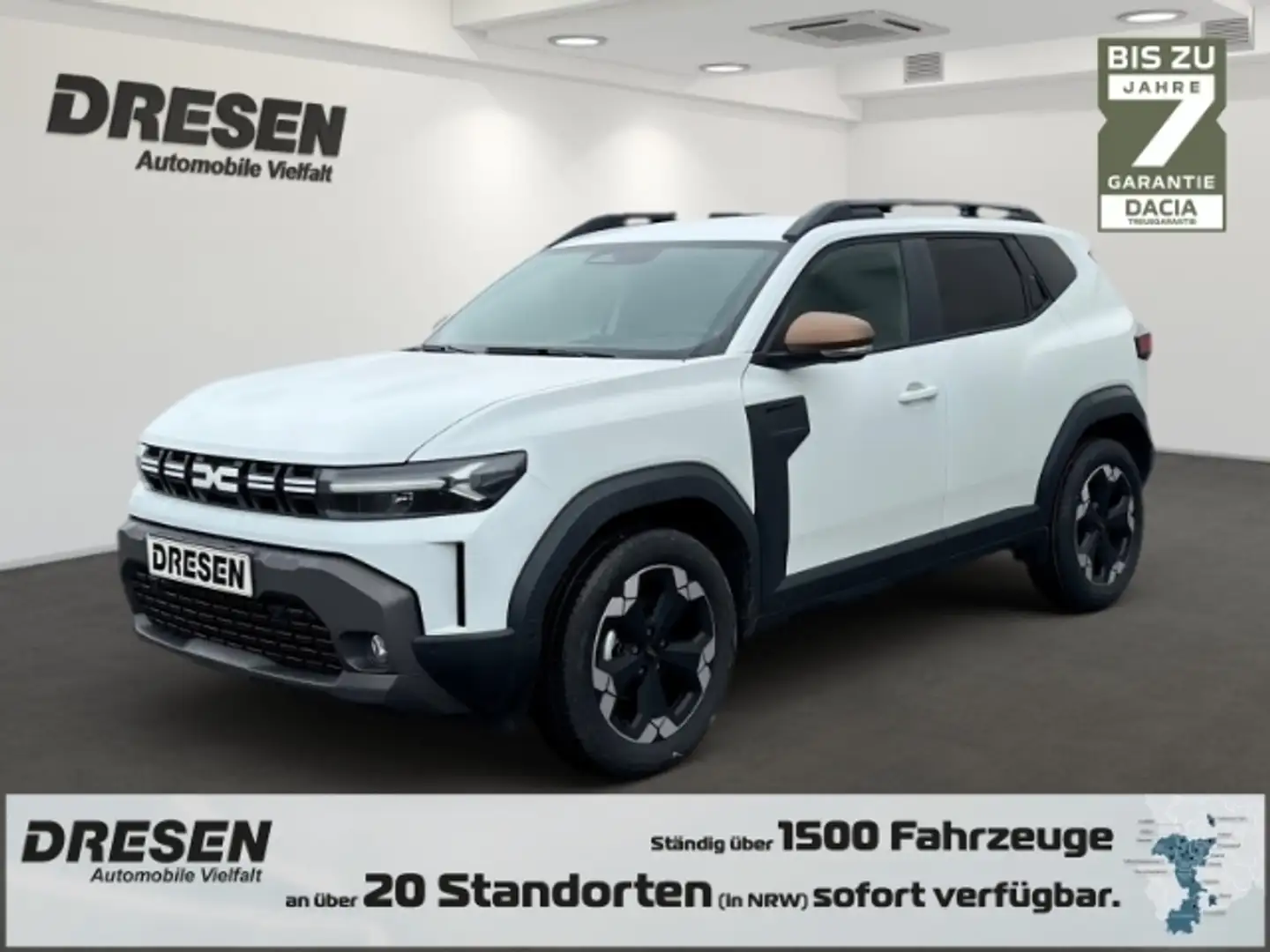 Dacia Duster Extreme TCe 130 *Carplay*Keyless*LED*Klimaautomati Weiß - 1