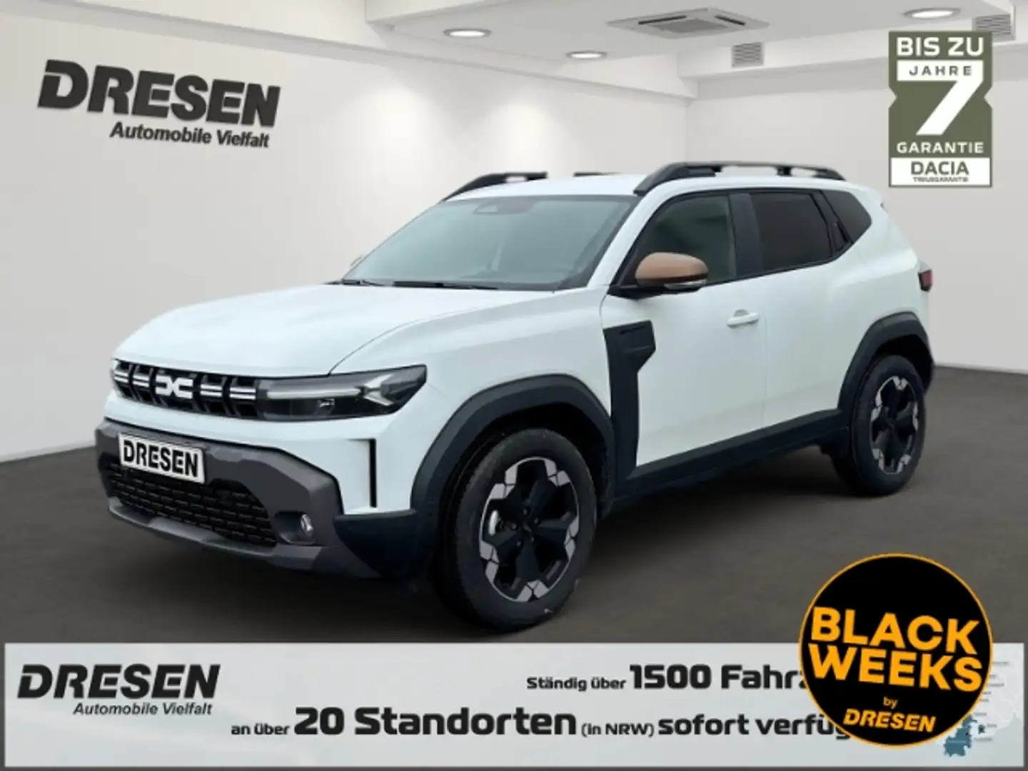 Dacia Duster Extreme TCe 130 *Allwetter*Carplay*Keyless*LED*Kli Weiß - 1