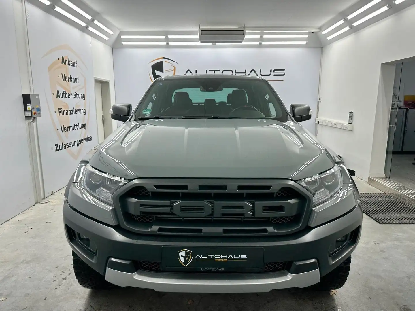 Ford Ranger Raptor Doppelkabine 4x4 RFK AHK NAVI TEMP Gris - 2
