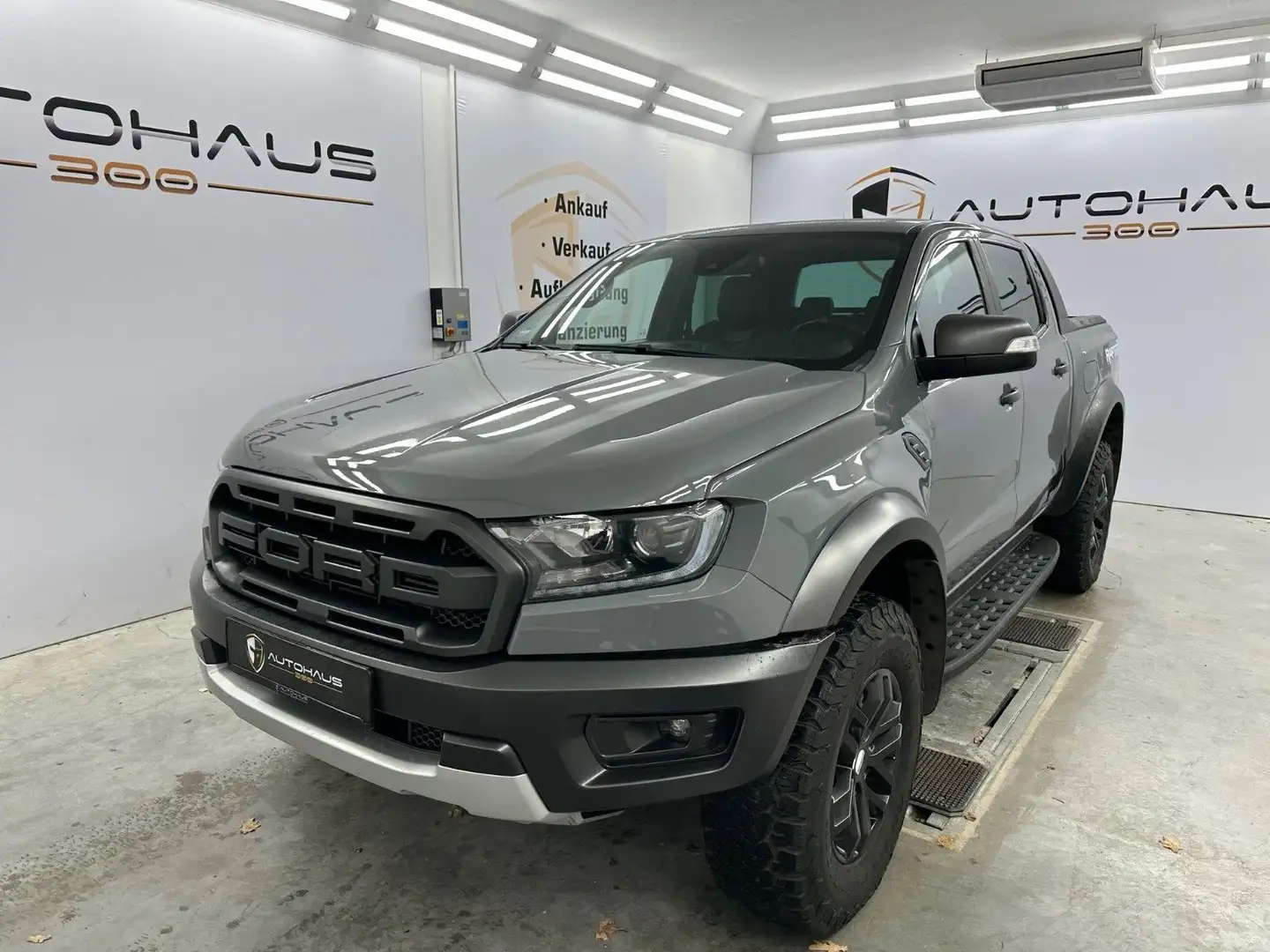 Ford Ranger Raptor Doppelkabine 4x4 RFK AHK NAVI TEMP Gris - 1