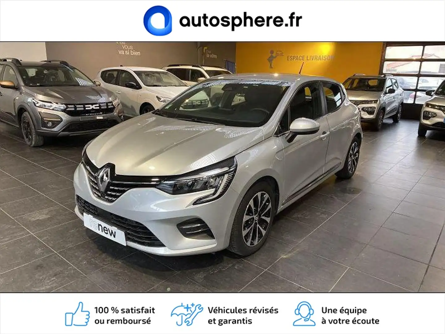 Renault Clio 1.6 E-Tech hybride 140ch Intens -21N - 1