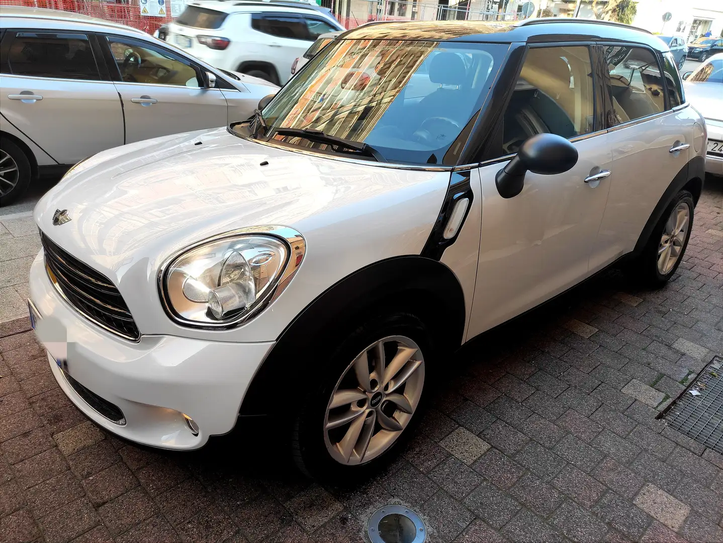 MINI Cooper D Countryman Mini Countryman 2.0 Cooper D auto Blanc - 1