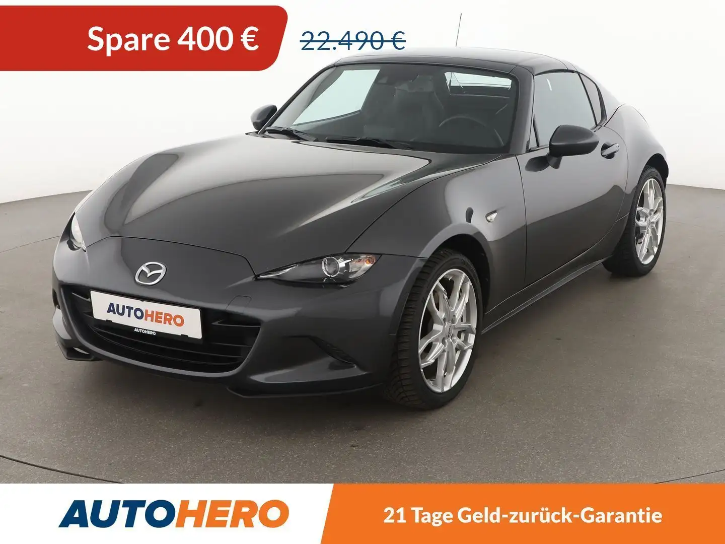 Mazda MX-5 2.0 Sports-Line RF Aut.*LED*NAVI*TEMPO*PDC*SHZ* Šedá - 1