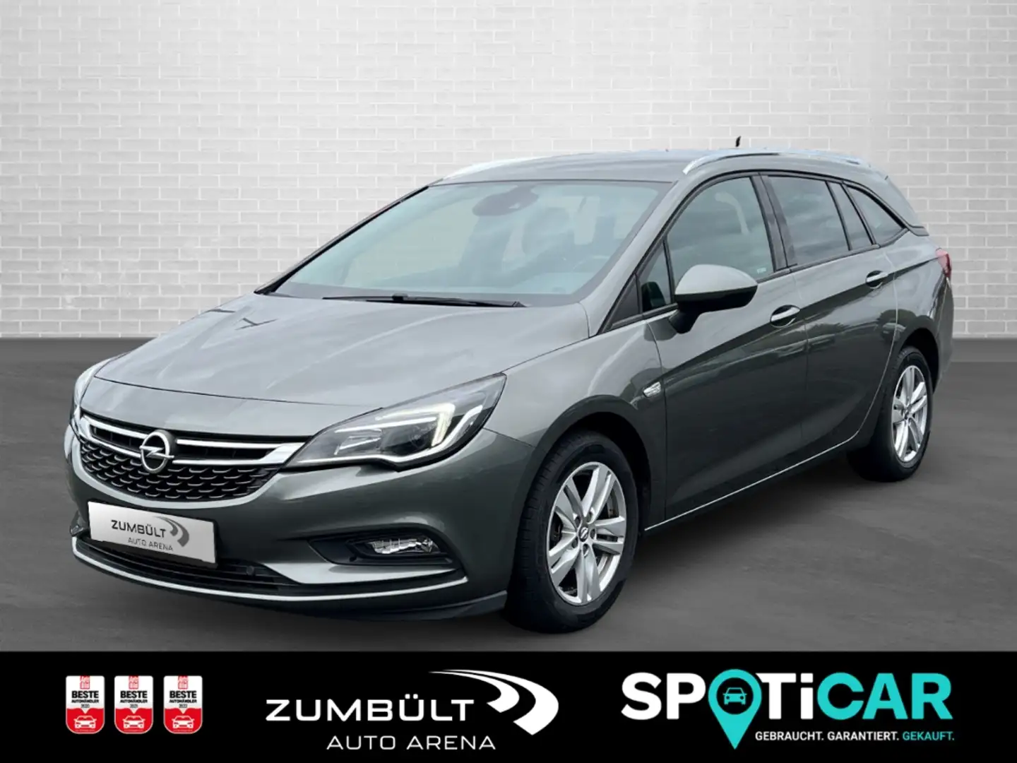 Opel Astra K SpT1.4 T Active +8-Fach SHZ LHZ CarPlay RFK PDC Grau - 1
