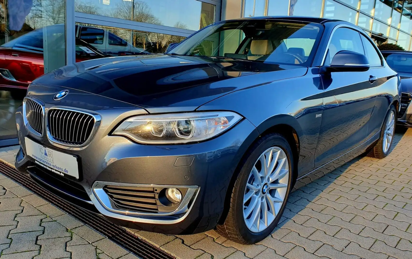 BMW 228 Baureihe 2 Coupe 228 i Luxury Line Gri - 1