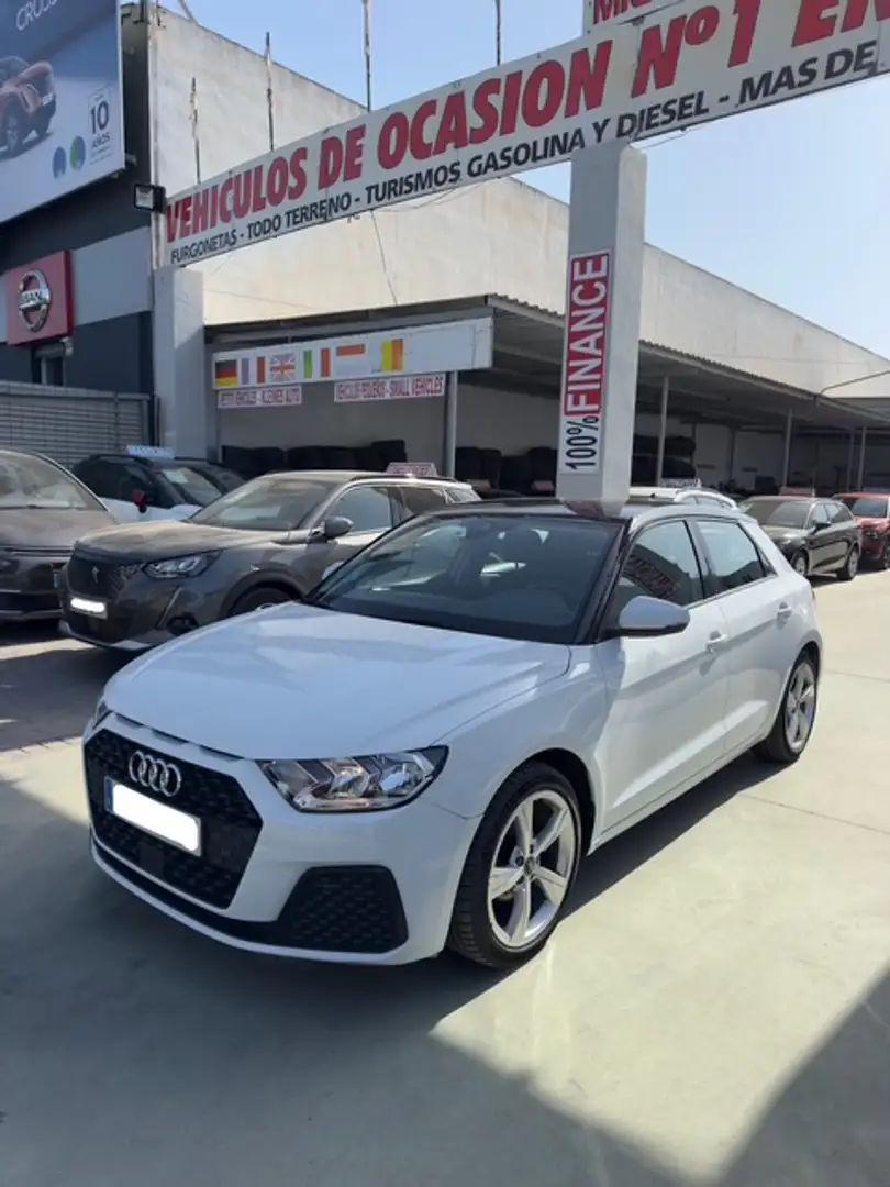 Audi A1 Sportback 25 TFSI Advanced Blanc - 1