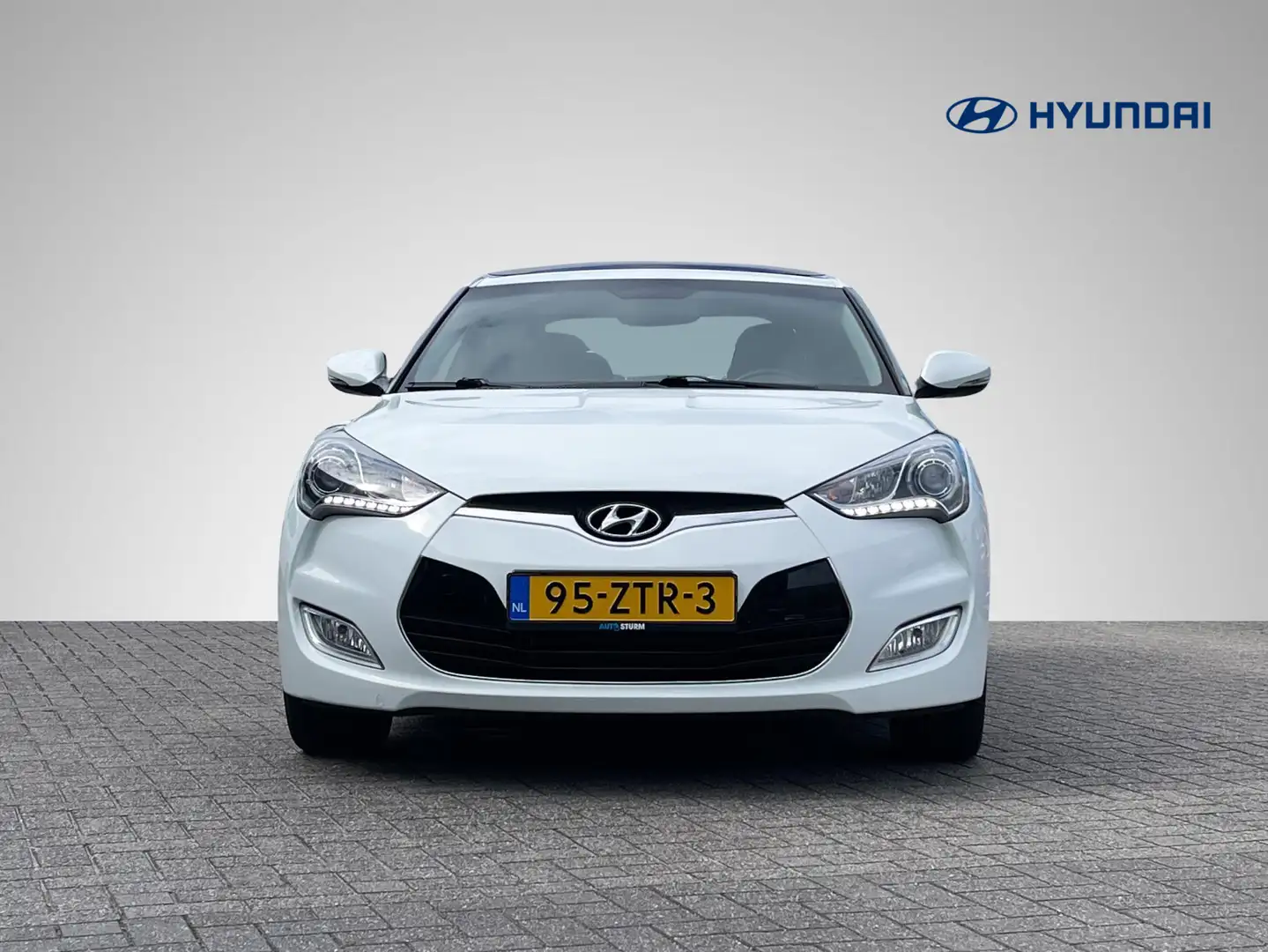 Hyundai VELOSTER 1.6 GDI i-Catcher | Panoramadak | Navigatie | Came Weiß - 2