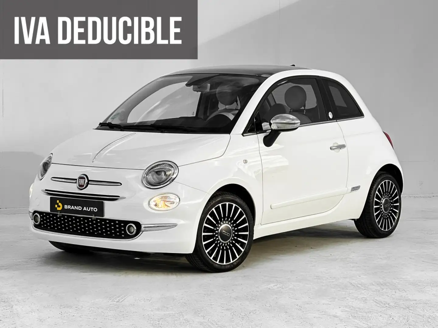 Fiat 500 1.2 Mirror Blanc - 1