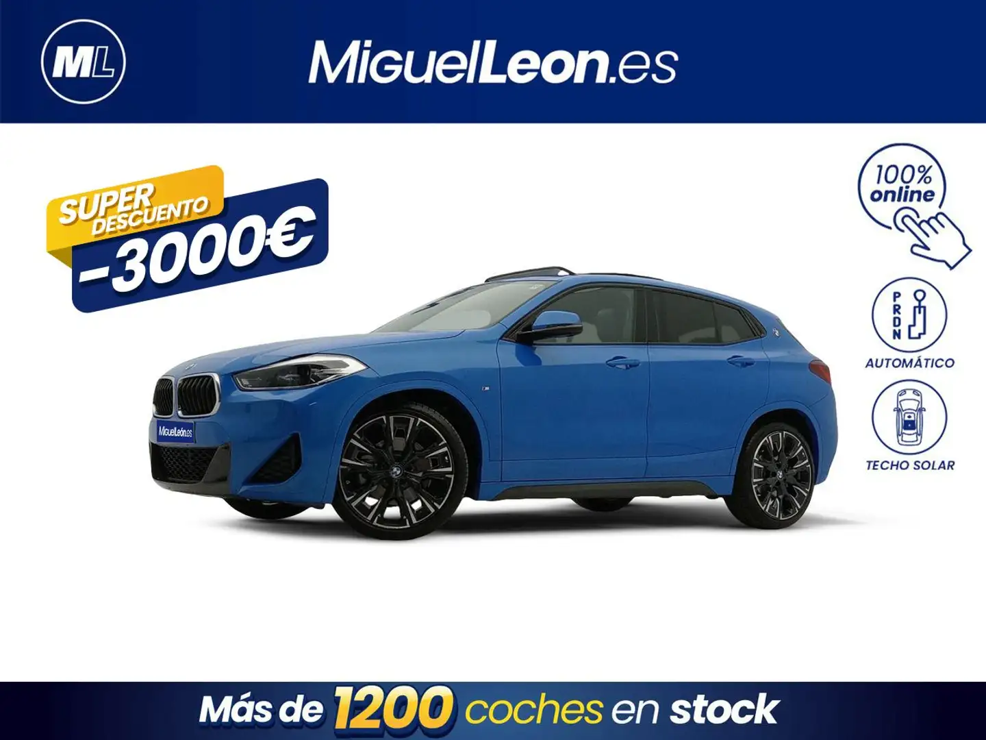 BMW X2 sDrive 20iA Azul - 1