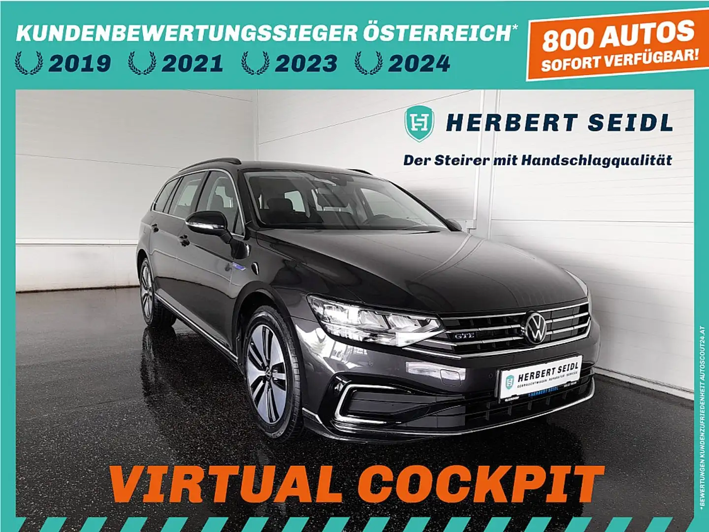Volkswagen Passat Variant GTE e-Hybrid DSG *LED / NAVI / ACC / KAMERA / S... Šedá - 1