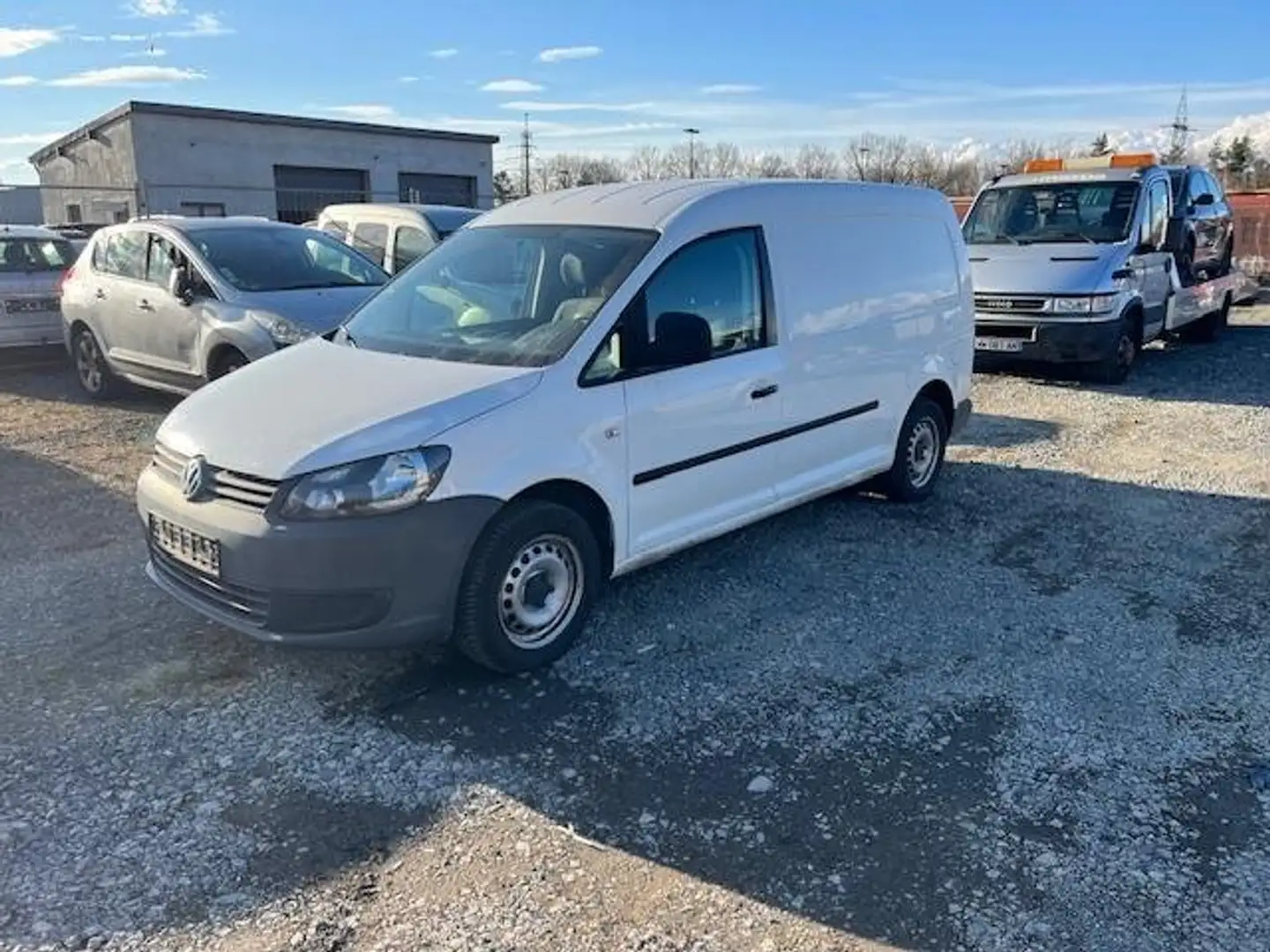 Volkswagen Caddy Maxi Kasten Kühlwagen Weiß - 1