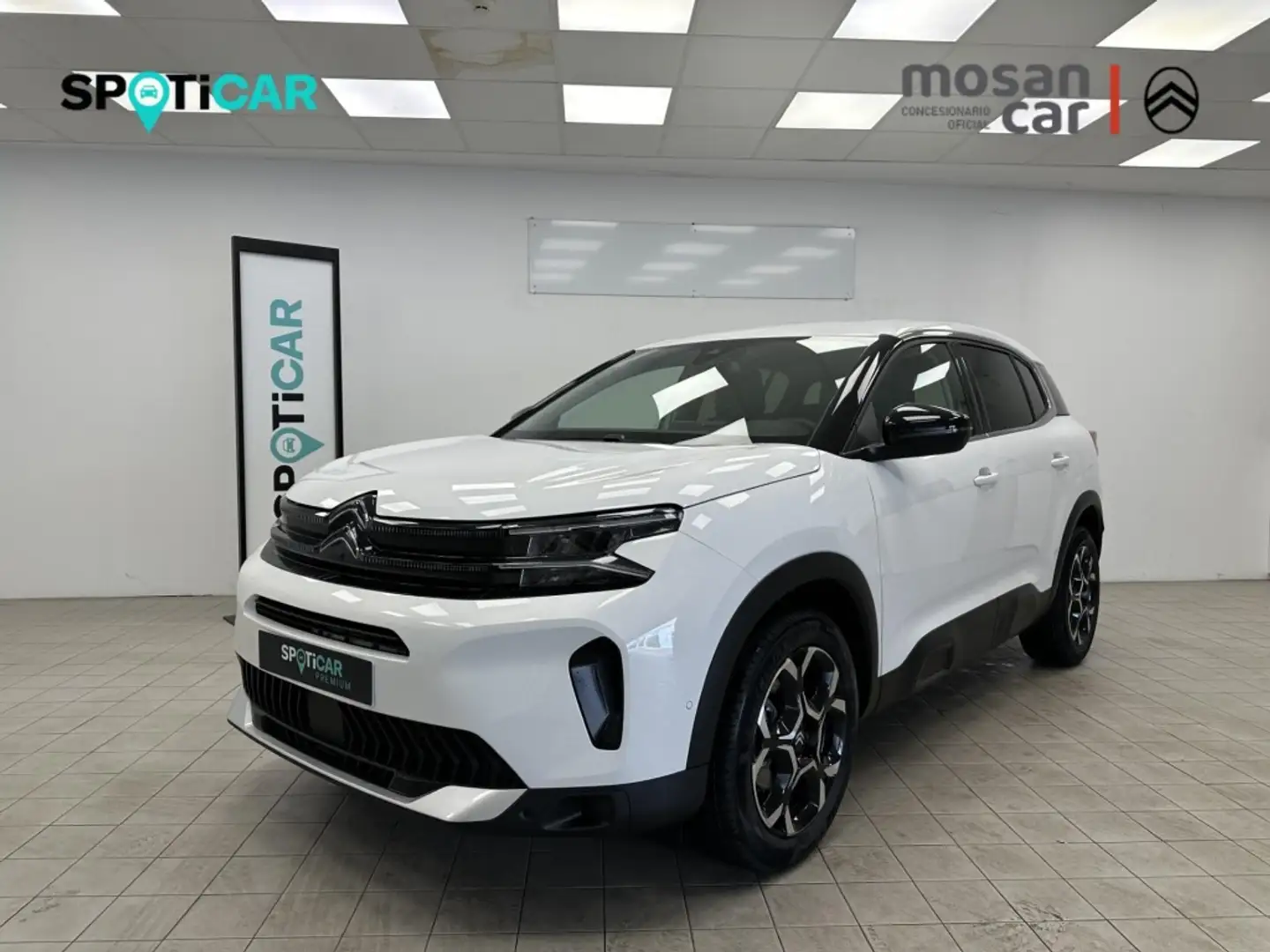 Citroen C5 Aircross 1.2 PURETECH 130 PLUS GPS LL18 RADAR AV AR+CAM Blanc - 1
