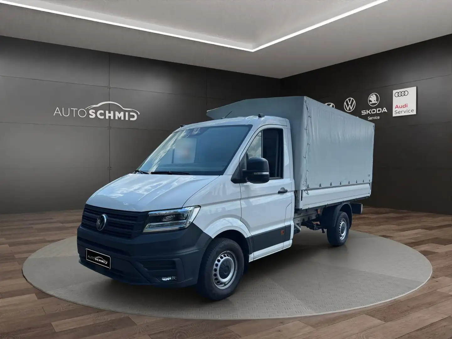 Volkswagen Crafter Pritsche 35 mittellang FWD 2.0 TDI NAVI  PDC LED Weiß - 1