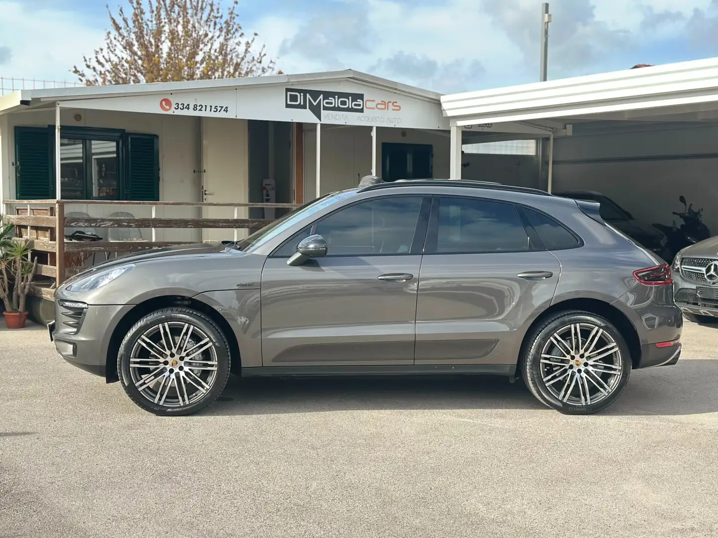 Porsche Macan 3.0 S Diesel Grigio - 2
