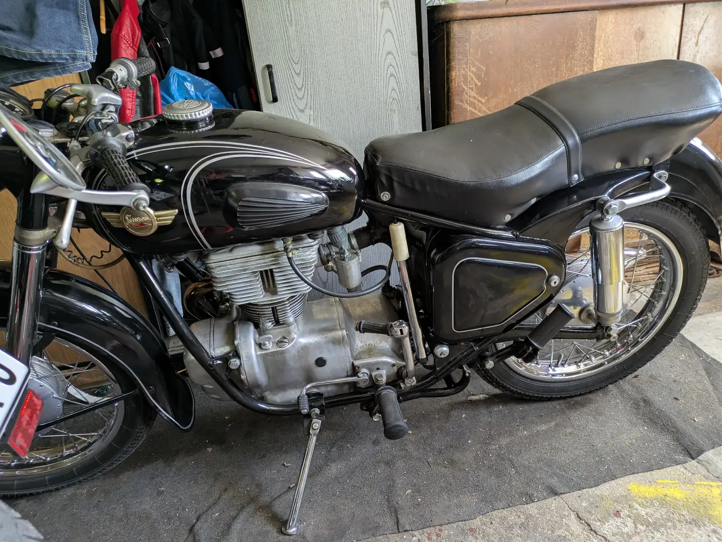 Simson AWO 425 Sport Černá - 2