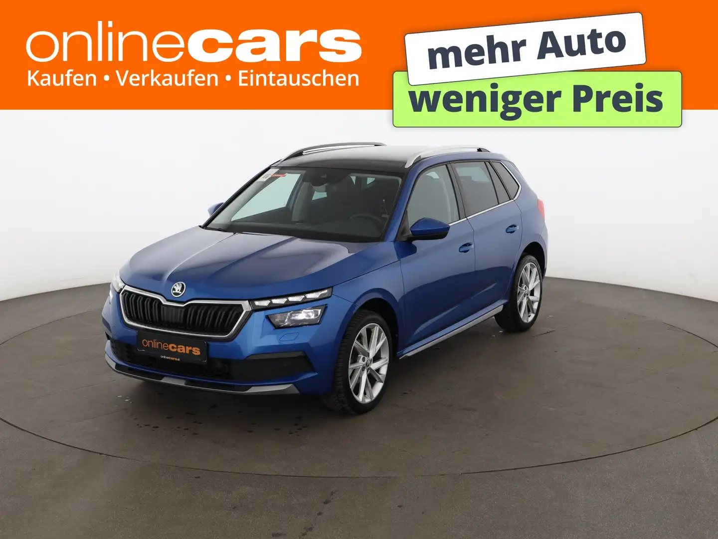 Skoda Kamiq 1.5 TSI Style LED SKY NAVI SITZHZG R-CAM Blau - 1