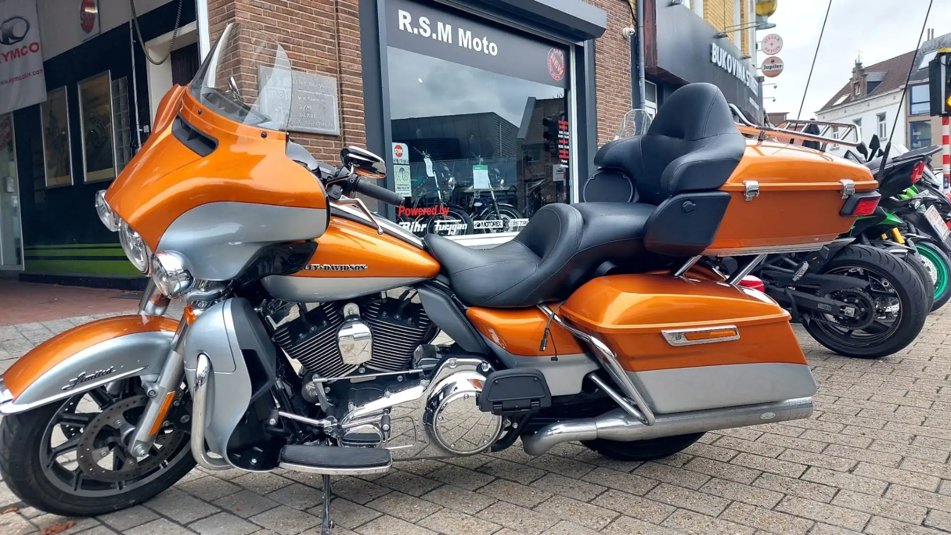 Harley-Davidson Electra Glide ELECTRA GLIDE ULTRA 1690 LIMITED FLHTK 2014 Orange - 1