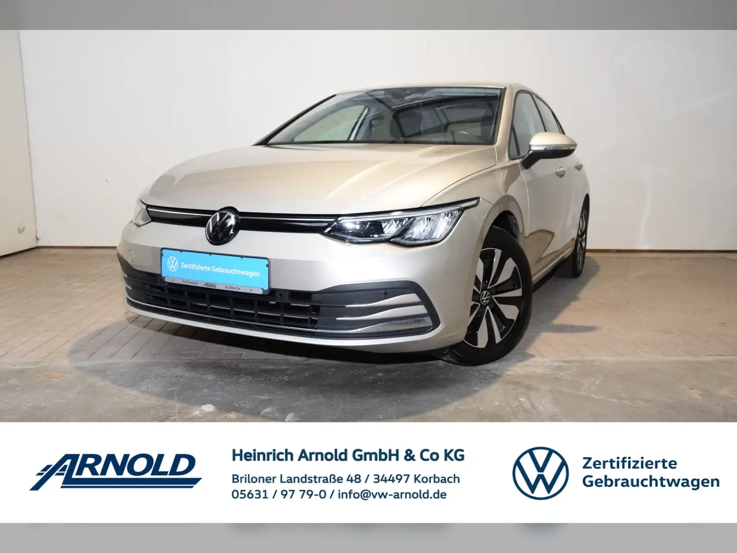 Volkswagen Golf VIII eTSI Move DSG Argent - 1