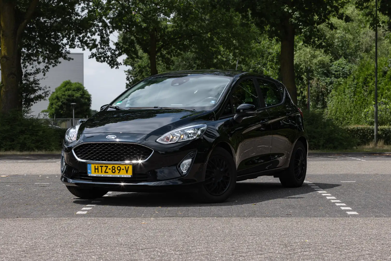 Ford Fiesta Fiesta 1.0 EcoB. Titanium Zwart - 1