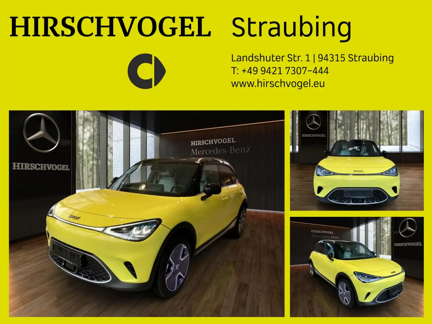 smart #1 Pro+ Pano+Standhz+Navi+LED+360°-K+PDC+SHZ+DAB Amarillo - 1