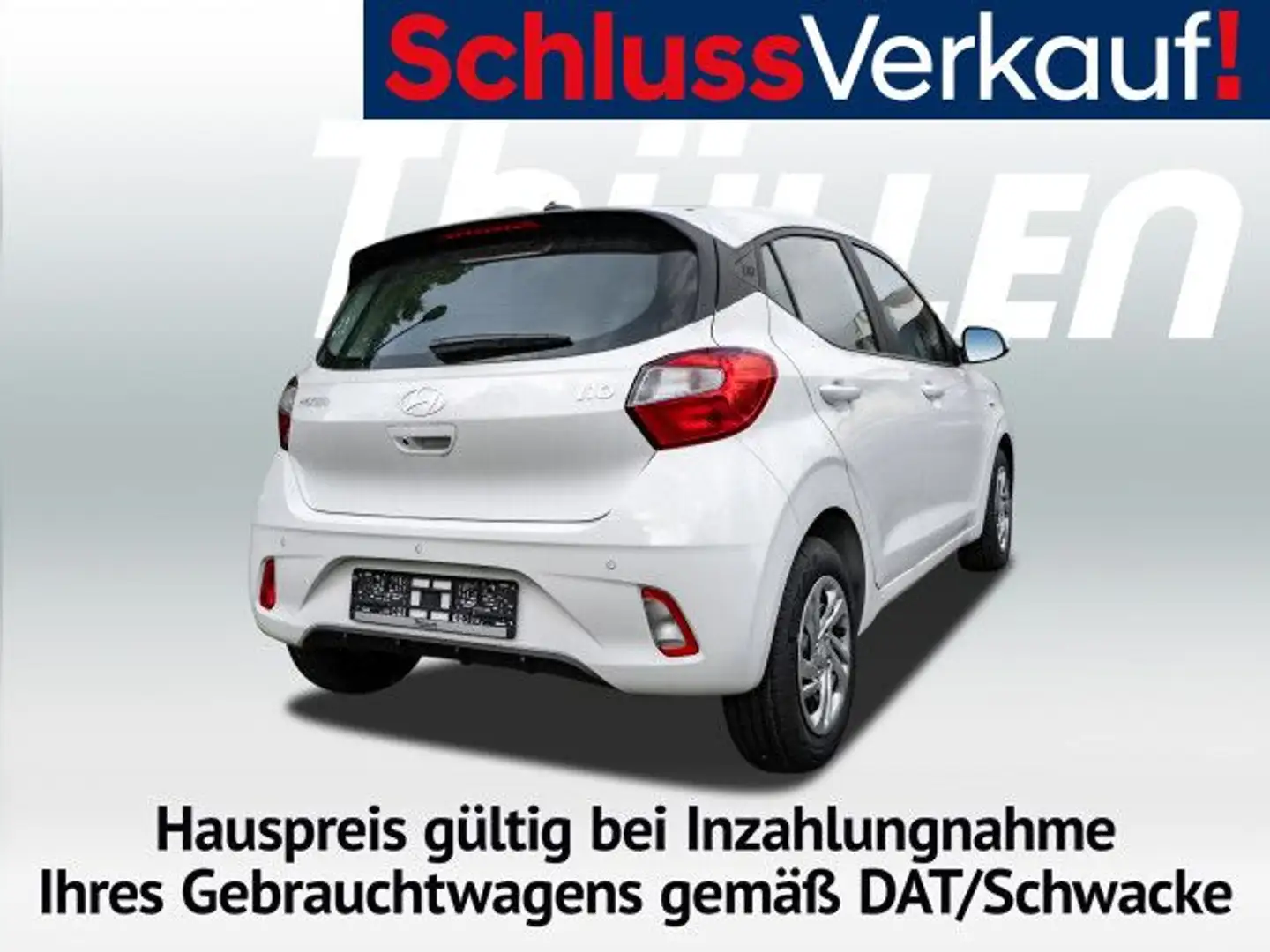 Hyundai i10 FL 1.0 GDi 5-MT 2WD Select Bluetooth Navi Weiß - 2
