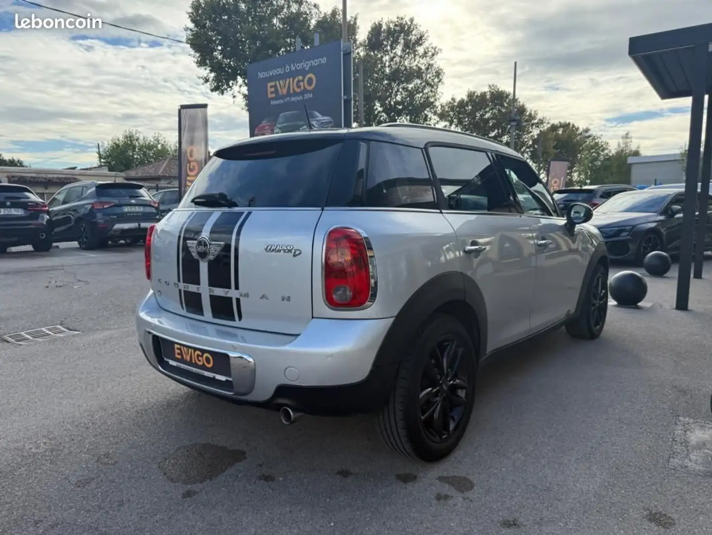 MINI Cooper Countryman 1.6 112CH COOPER D BUSINESS CALL Gris - 2