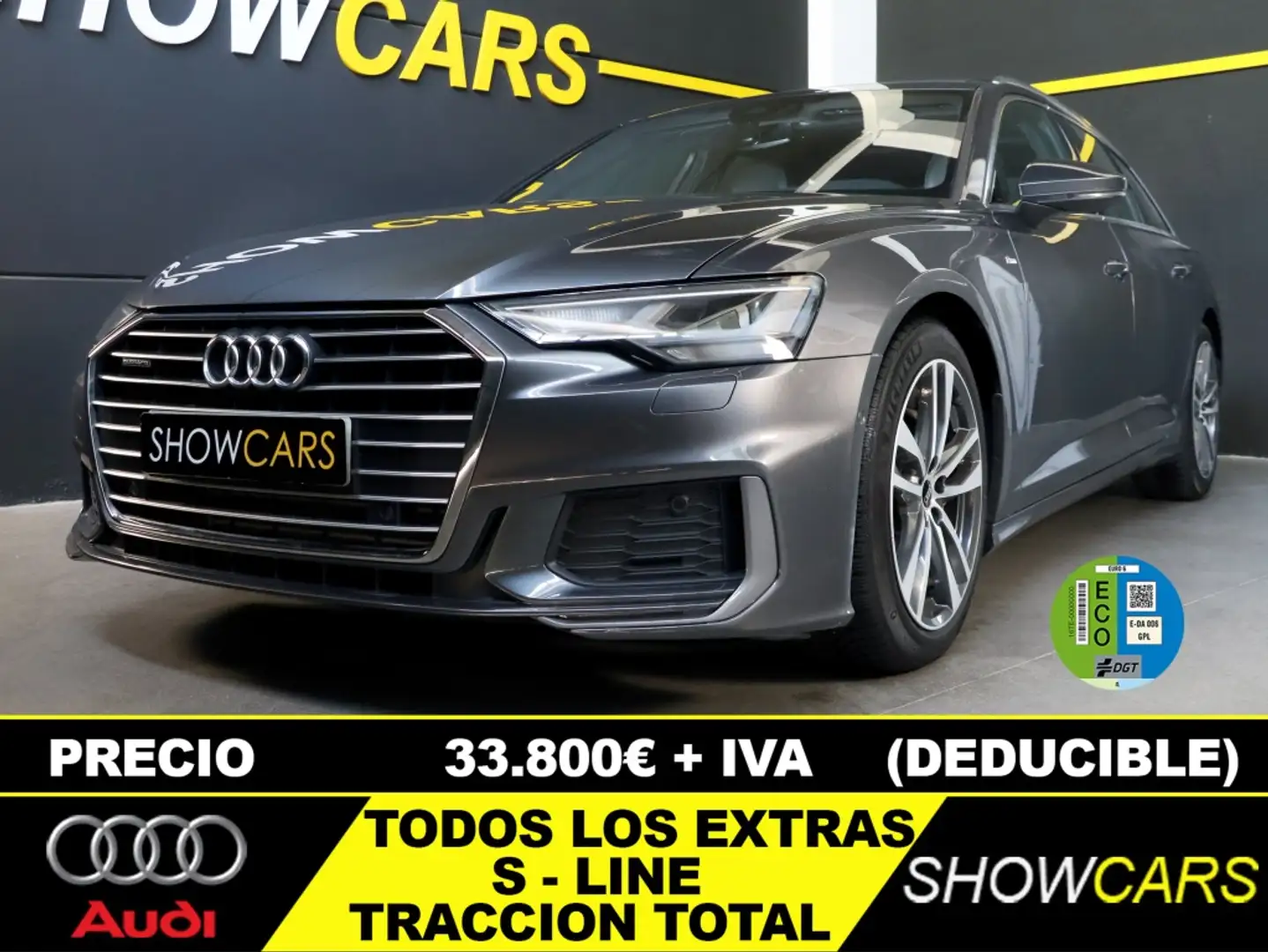 Audi A6 45 TFSI Sport quattro-ultra S tronic 195kW Gris - 1