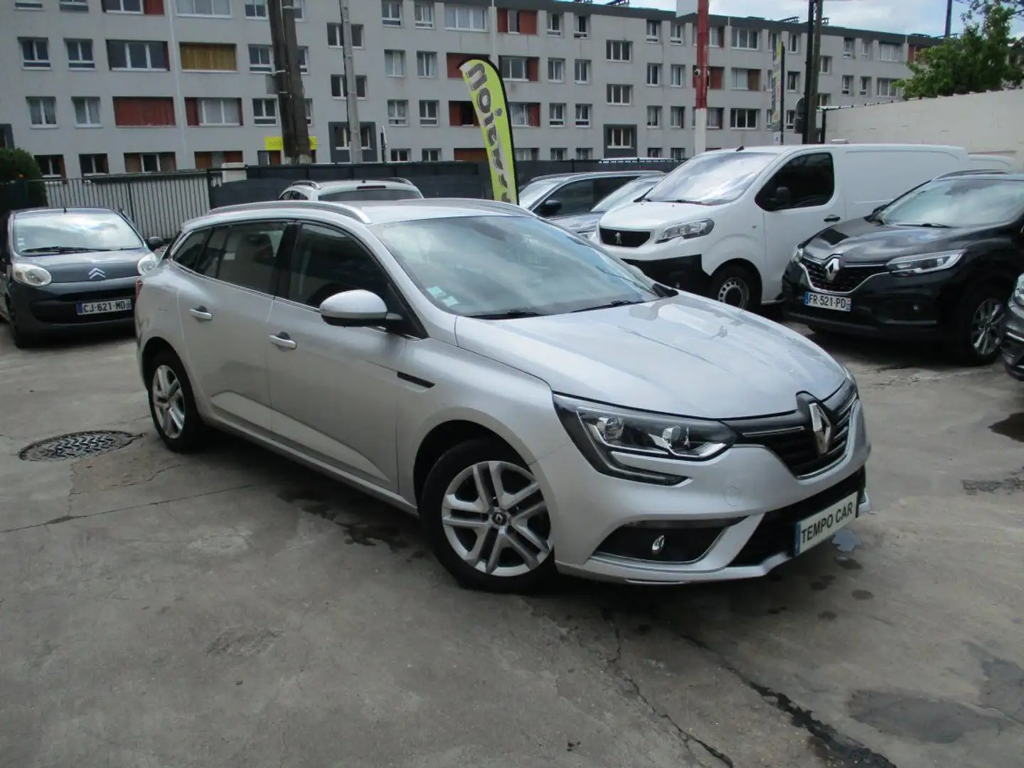 Renault Megane Mégane IV Estate Blue dCi 115 EDC Business Gris - 2