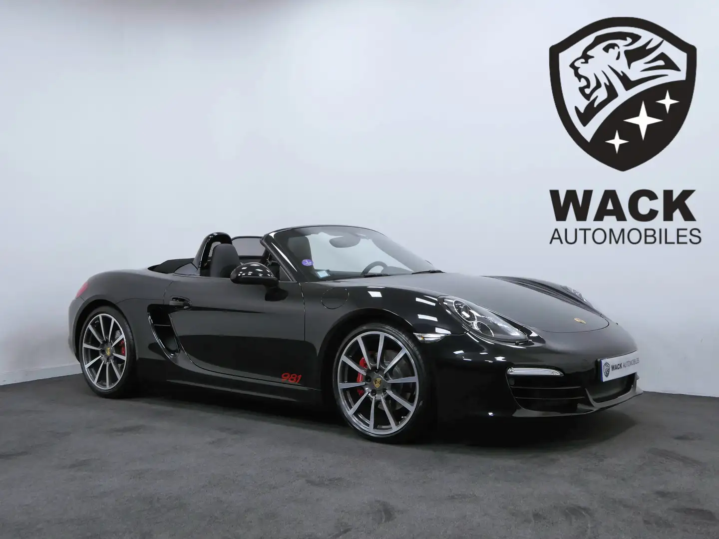 Porsche Boxster BOXSTER 981 S 3.4L 315 CV PDK / PSE / CHRONO Schwarz - 1