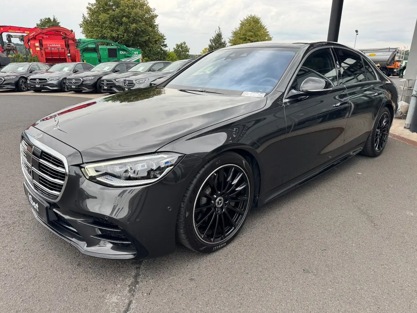 Mercedes-Benz S 580 e AMG+Pano+Digital+Burm+3D+AirM+HUD+360+ Gris - 2