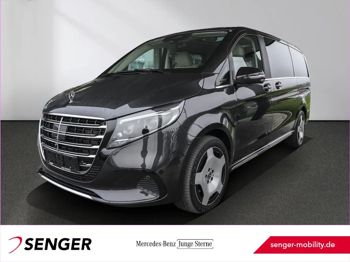 Mercedes-Benz V 300 d Exclusive 4x4 lang AIRMATIC Pano 360° 9G Gris - 1