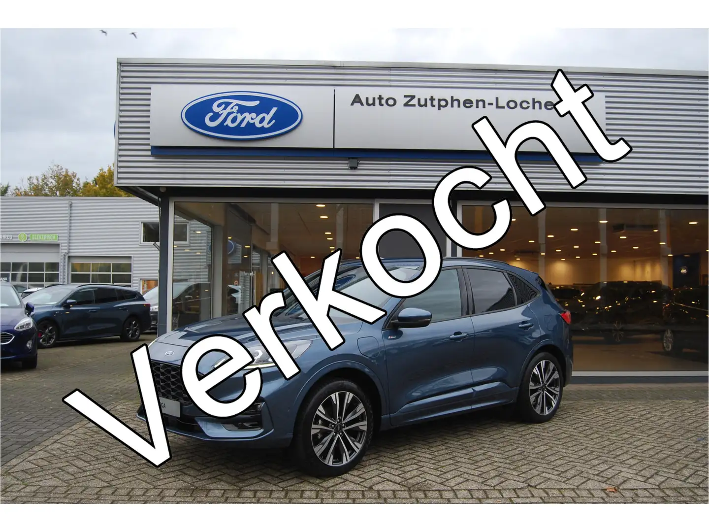 Ford Kuga 2.5 PHEV ST-Line X TREKHAAK | 20 INCH | WINTERPACK Blau - 1