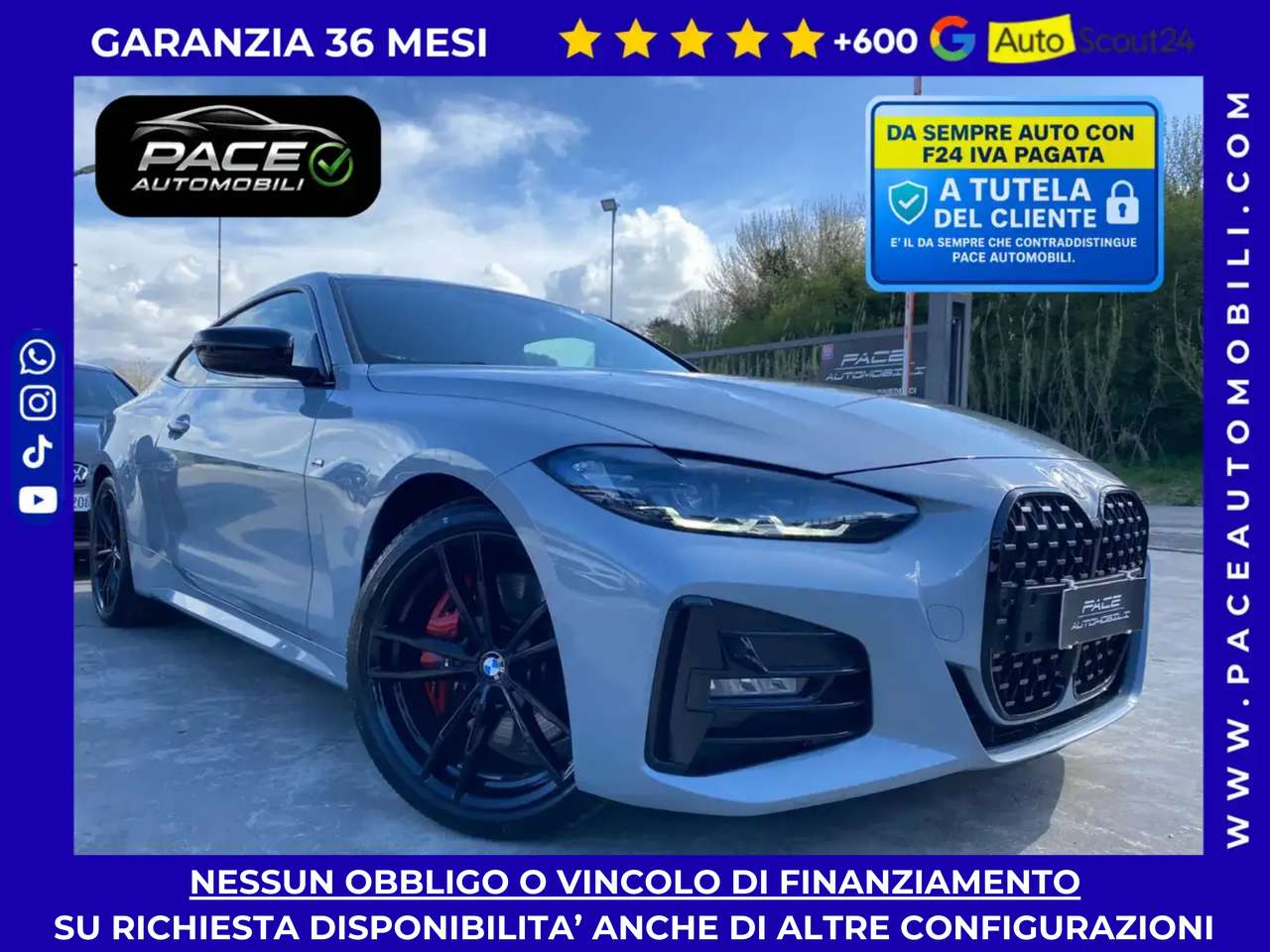 BMW 420 D M-SPORT MSPORT M SPORT CURVED BLACK PACK 19" PRO