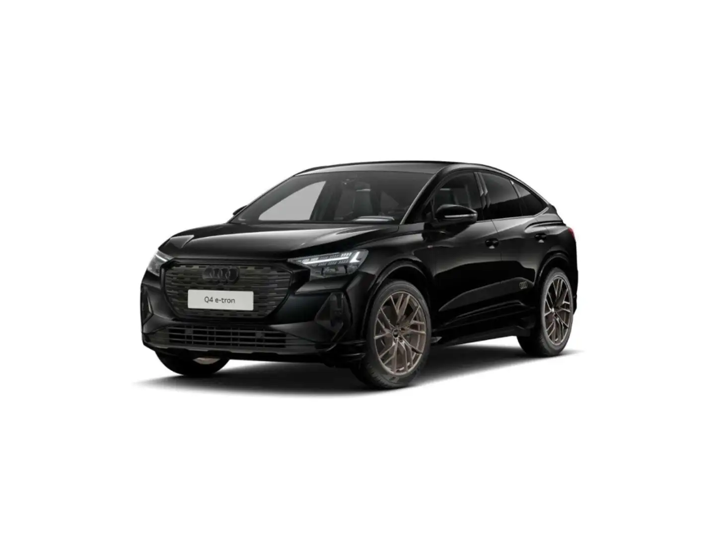 Audi Q4 e-tron Sportback 45 quattro edition S li Schwarz - 2