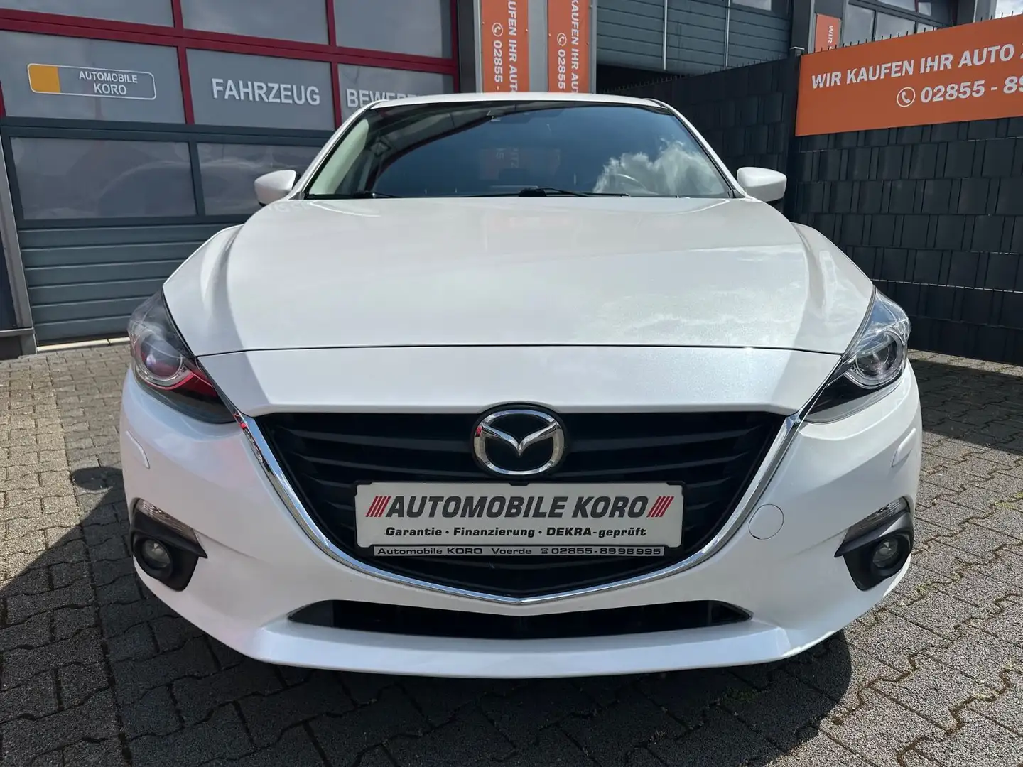 Mazda 3 Lim. Nakama/18Zoll/Kamera/Navi/Xenon/Teilleder Blanc - 1