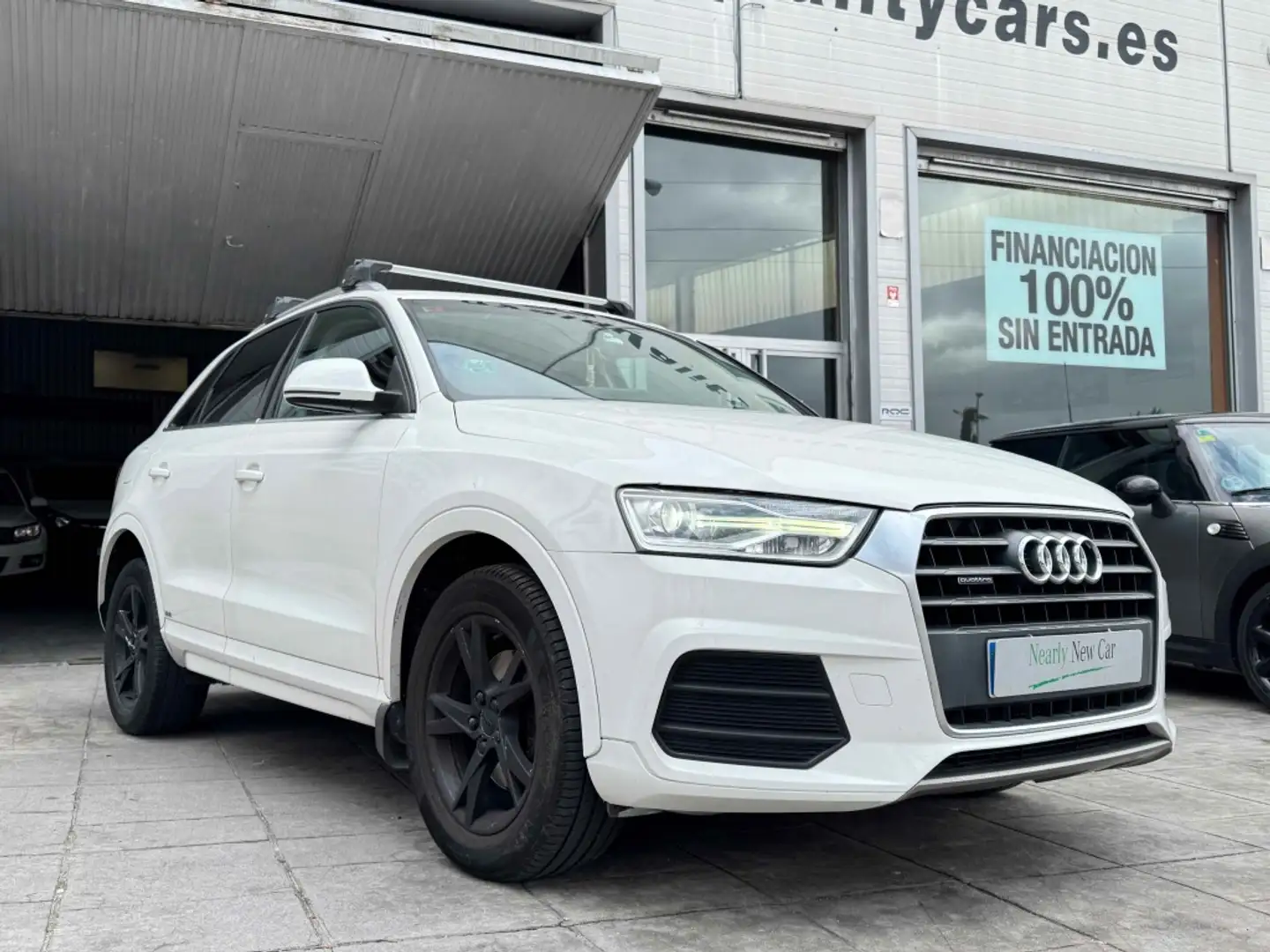 Audi Q3 2.0TDI quattro 110kW Blanc - 1