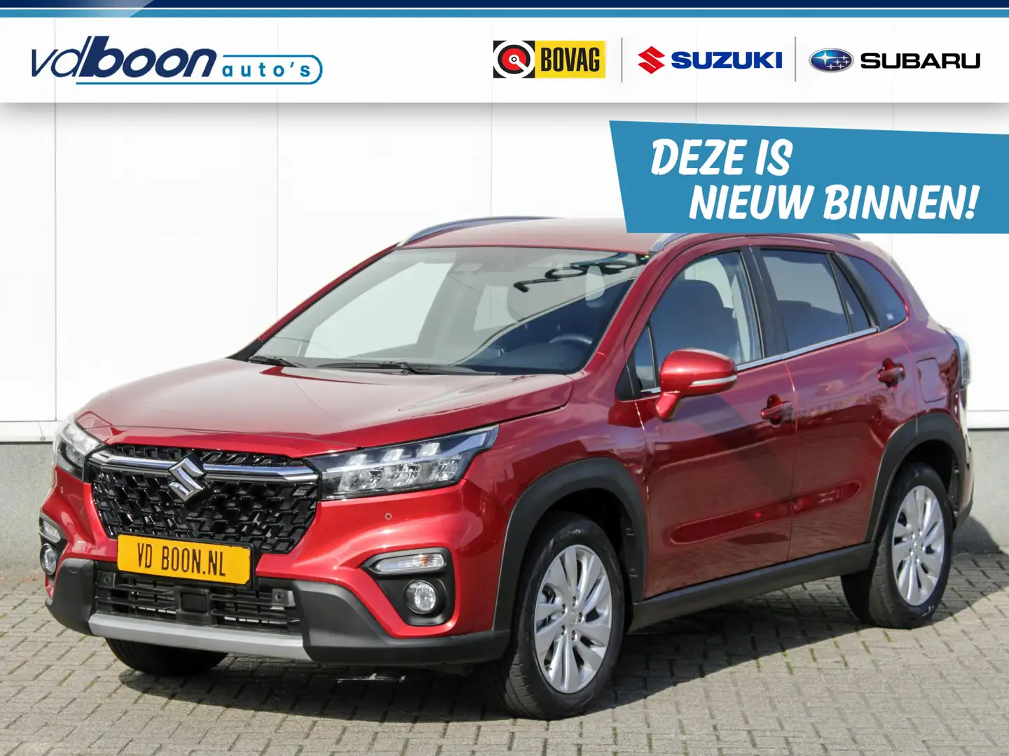 Suzuki S-Cross 1.4 Boosterjet Select Smart Hybrid | CarPlay / And Rood - 1