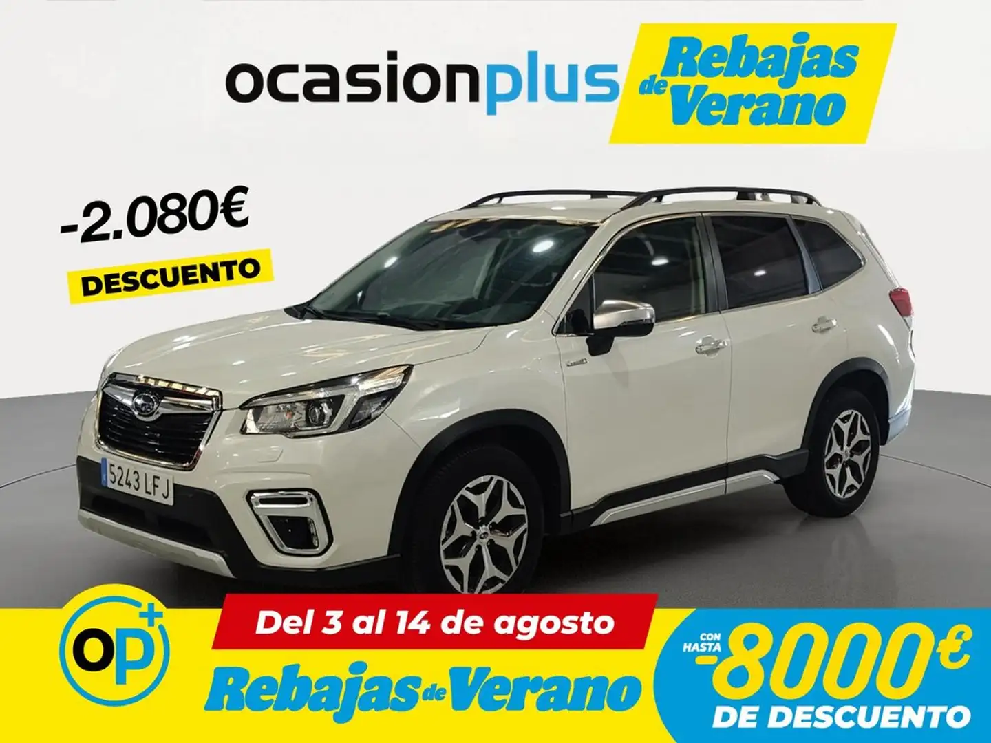 Subaru Forester 2.0i Hybrid Sport Plus CVT Blanco - 1