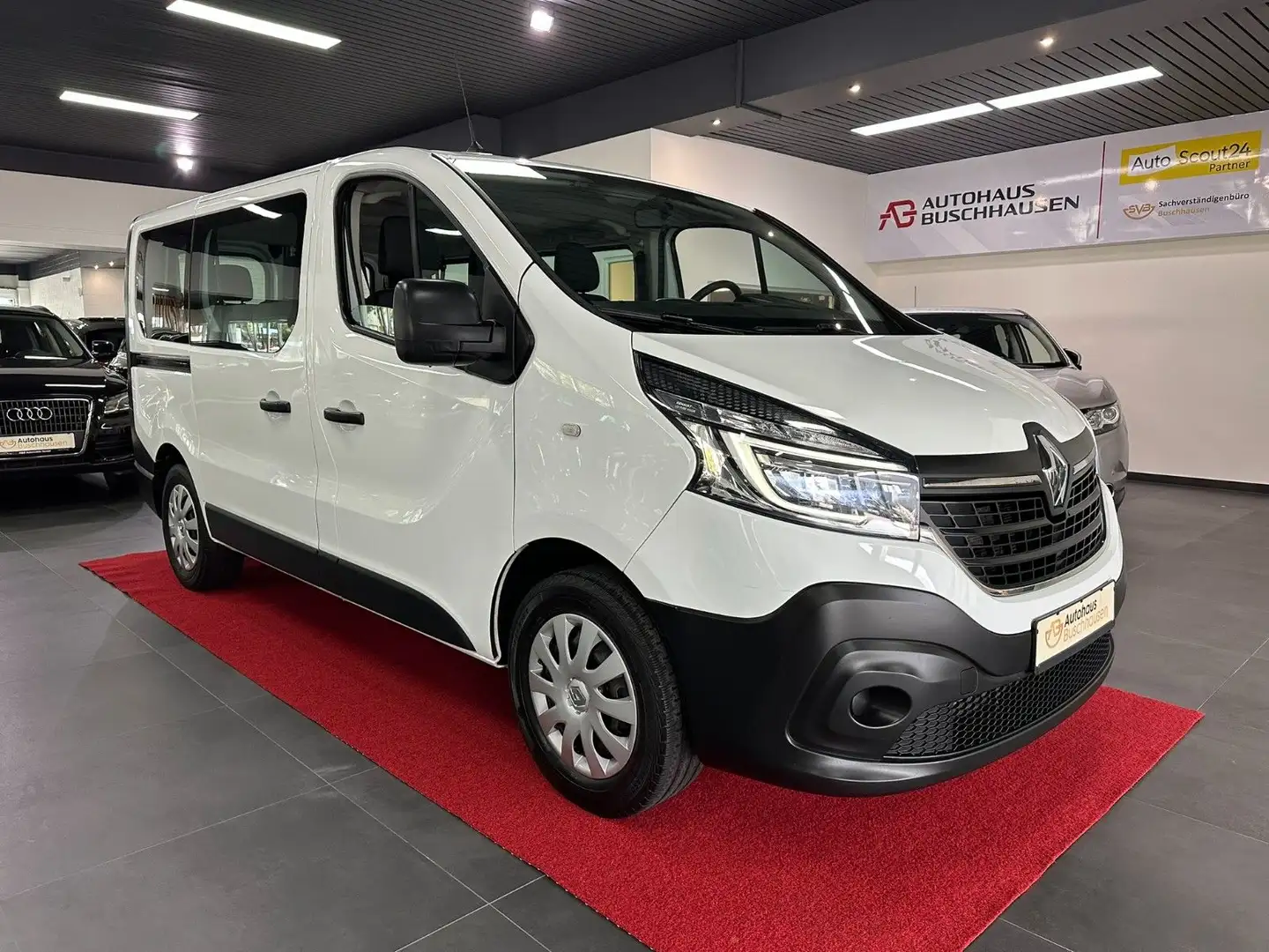Renault Trafic 2.0dci Combi Life*9-Sitz*TÜV+InspNEU*Navi Weiß - 2