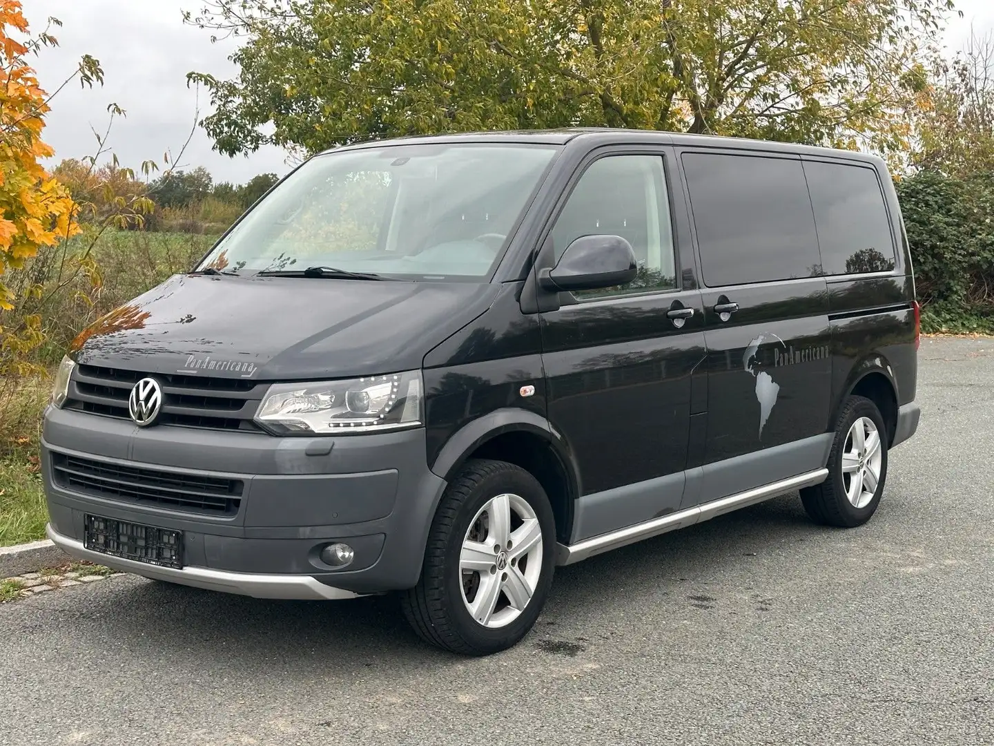 Volkswagen T5 Multivan T5 Bus Multivan PanAmericana 4Motion Voll! Negro - 1