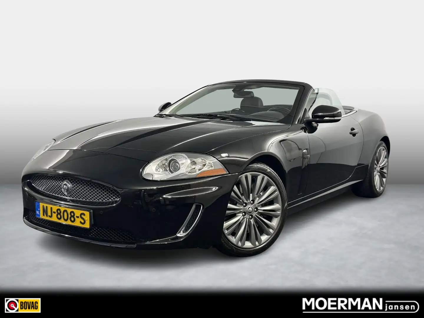 Jaguar XK 5.0 V8 Convertible / Voll.historie / klasse Cabrio Zwart - 1