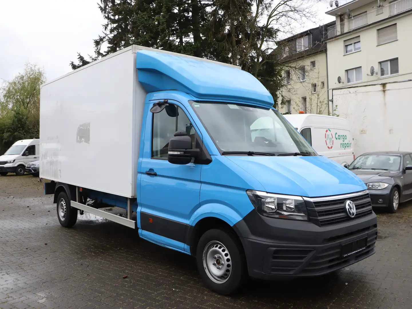 Volkswagen Crafter 35 TDI LANG KOFFERAUFBAU / KLIMA Bleu - 2