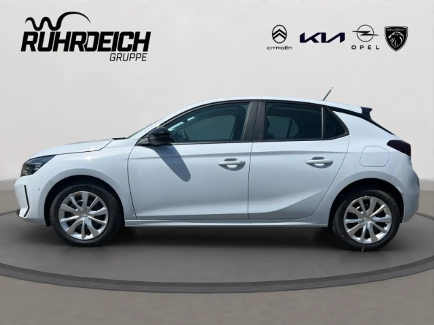 Opel Corsa F Edition 1.2 Turbo EU6e LED Apple CarPlay Android Blanc - 2